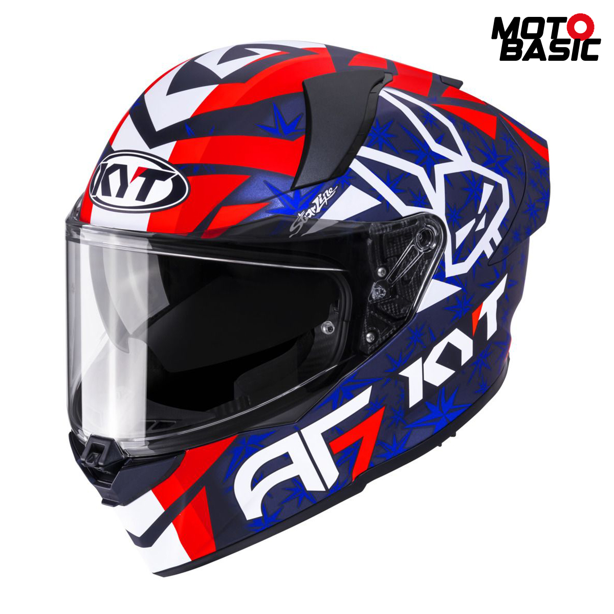 Casco KYT R2R Max Replica Fernandez 2025 Mate