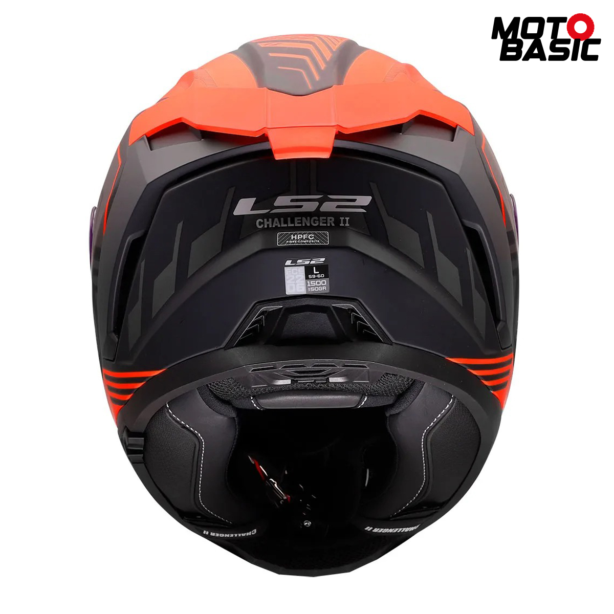 casco-ls2-challenger-ii-dravix-negro-mate-rojo 4